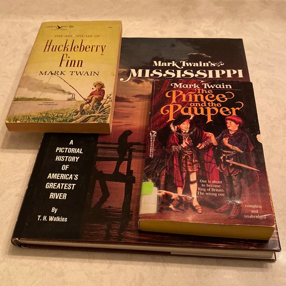 Mark Twain Book Bundle :: 3 Vintage Books